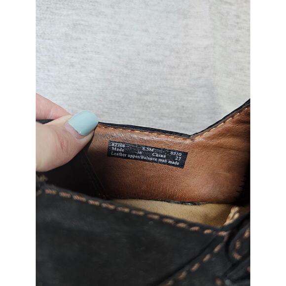 Clarks Artisan Unstructured Leather Slip On Loafer Shoes 82708 US 8.5 - Picture 8 of 9